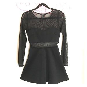 Gothic Fit & Flare Party Dress Sz M